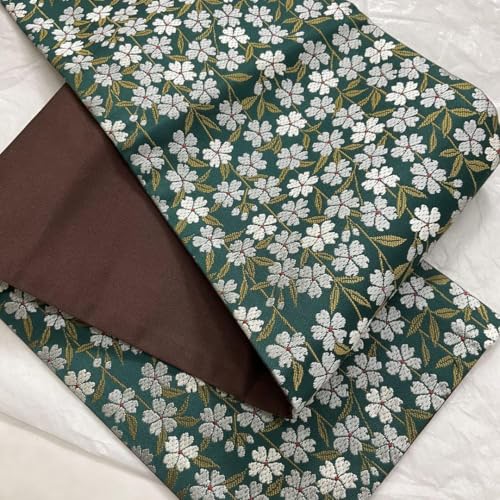 ●厳選●美品●センスの良い半幅帯●手織正絹●半巾帯小袋帯●453.5 kimonoarisa 西陣織手織正絹半幅帯半巾帯小袋帯 - 製品詳細